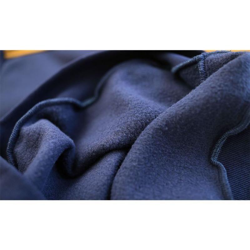 Autumn Winter High Collar Loose Casual Patchwork Velvet Sweatshirt Women Simple Fashion All-match Pullover Top
