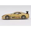 MINI GT 1/64 Scale Toyota Supra (A80) GT-300 Top Secret Gold (Right-Hand Drive) Finished Product MGT00961-R