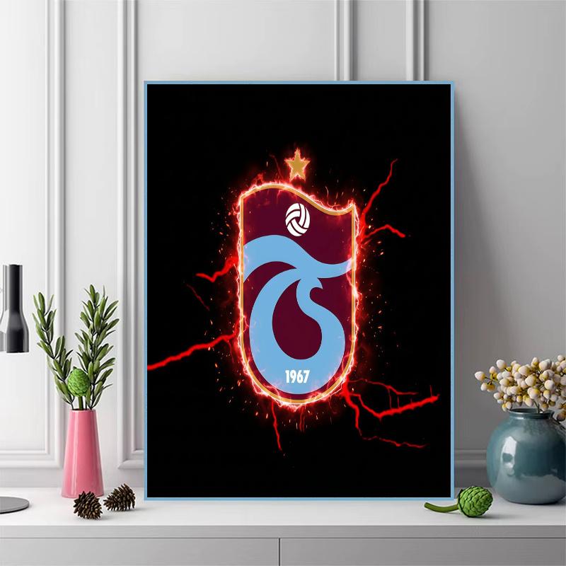 Trabzonspor 100% Round Full Drill 5D DIY Diamond Painting Embroidery Cross Stitch Rhinestone Décor