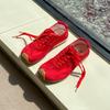 2025 spring and summer new women's shoes flat-bottomed retro lightweight breathable casual versatile sports shoes