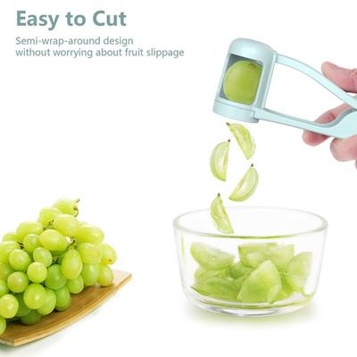 Yousheng Grape Cutter Slicer for Toddlers Baby Quarter Grapes Cherry Tomatoes Quick Fruit Cutting Tool for Salad Cake Decoration