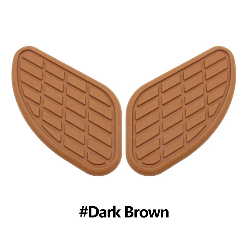 

Универсальный мотоцикл Cafe Racer накладка на топливный бак боковая наклейка на бензобак защита колена винтажные боковые панели для Honda Yamaha