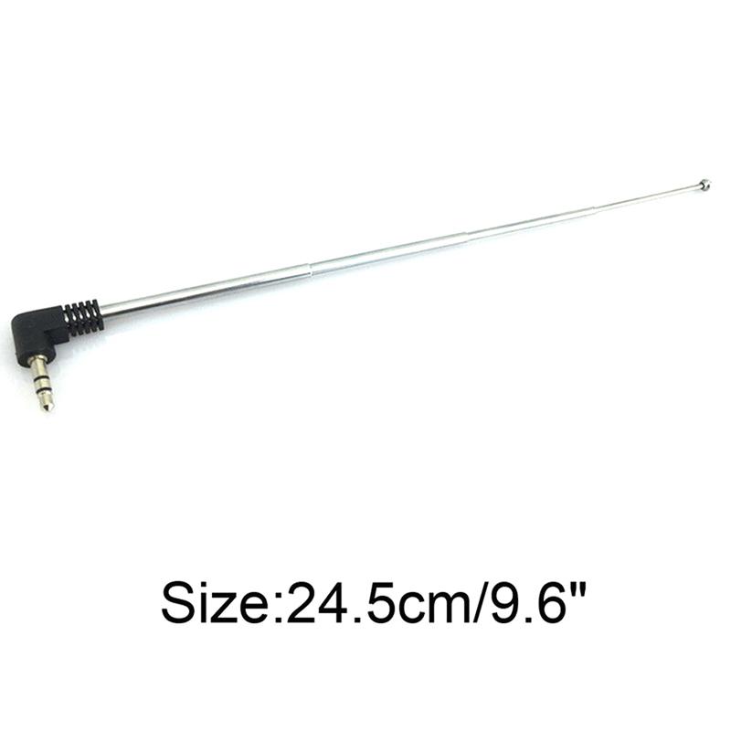 3.5Mm Universal Retractable Fm Mobile Phone Car Auto Radio Telescopic Antenna 433-760 Mhz Interior Parts Car Accessories