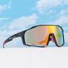 Photochromic Unisex Cycling Sunglasses: Windproof & Dustproof Large Frame Goggles