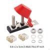 Mrbf Terminal Fuse Block Dual Studs 58V Compact Premium Practical, Dustproof, Portable Mount