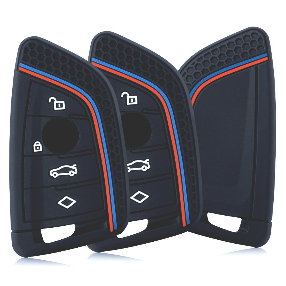 Fashion Silicone Car Key Cover Case Shell For Bmw F20 G20 G30 X1 X3 X4 X5 G05 X6 X7 G11 F15 F16 G01 G02 F48 G30 3 4 5 7 Series