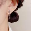 Sweet Cool Retro Style Star & Heart Cross Earrings - High-End Fashion Ear Accessories