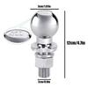 M22 50mm 3.5T Chrome Hitch Mount Tow Ball Shank Dia Capacity Coupling Trailer Parts RV Camper Caravan Parts