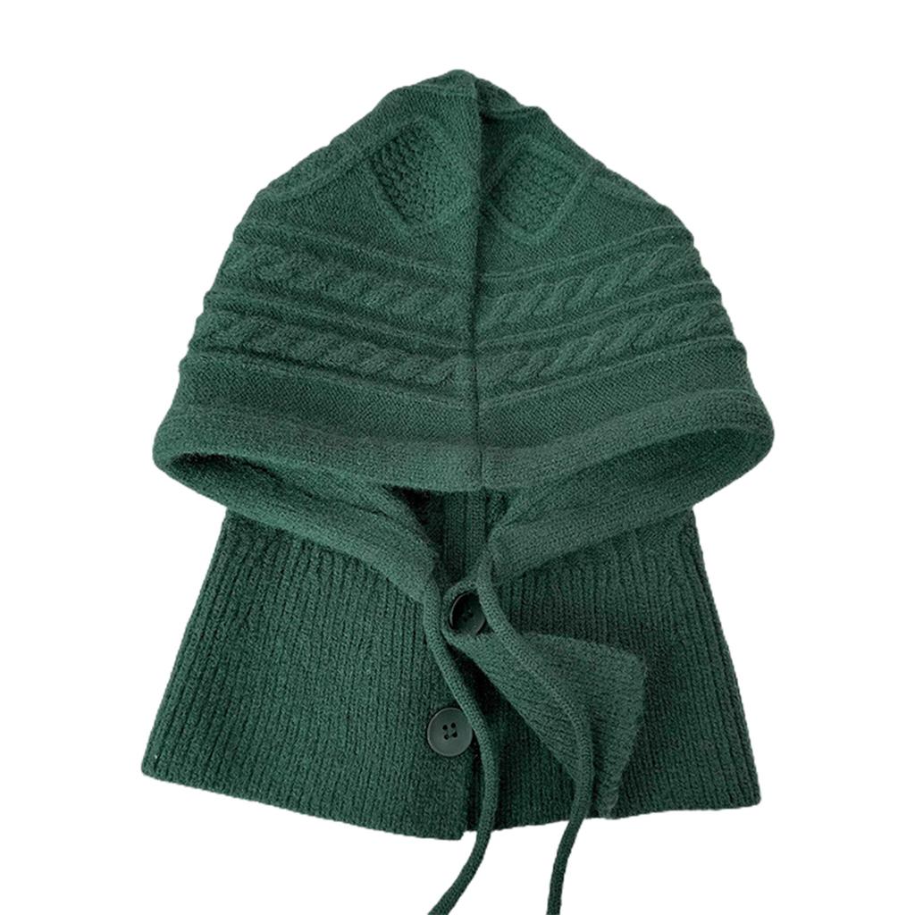 Soft Shawl Hat Warm Ear Flap Hat Women Ear Protective Cap Winter Scarf/Gloves