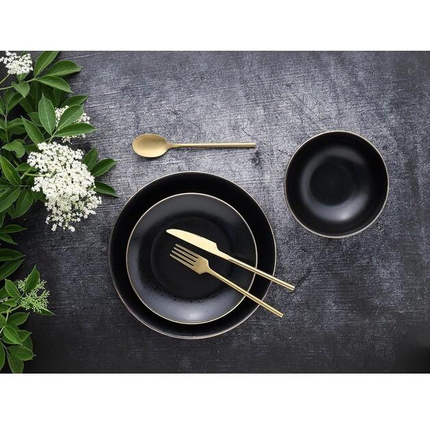 Набор посуды CreaTable Industrial Gold Black, 12 предметов (22707)