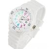 CASIO LRW200H-7B Women's 100m Water Resistant Resin Watch (White)