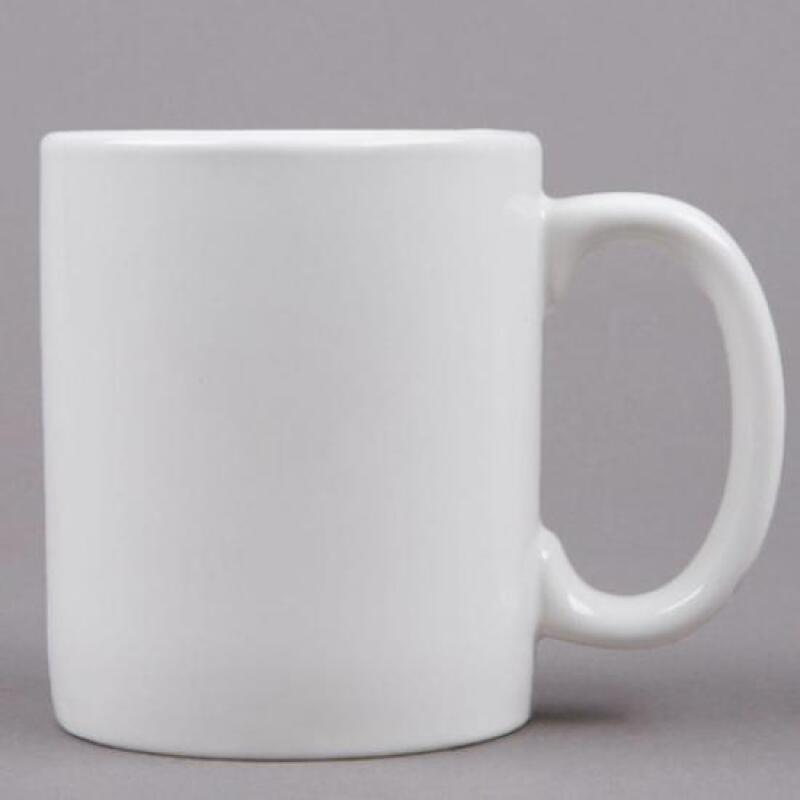 1 Cafeteria White Basic Mug