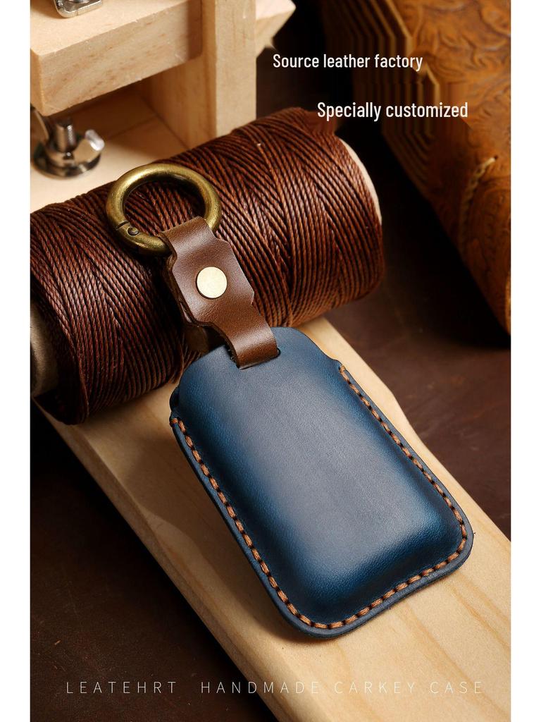 Volkswagen Leather Key Case for Passat, Magotan, Golf, Tiguan, Touareg, Lavida