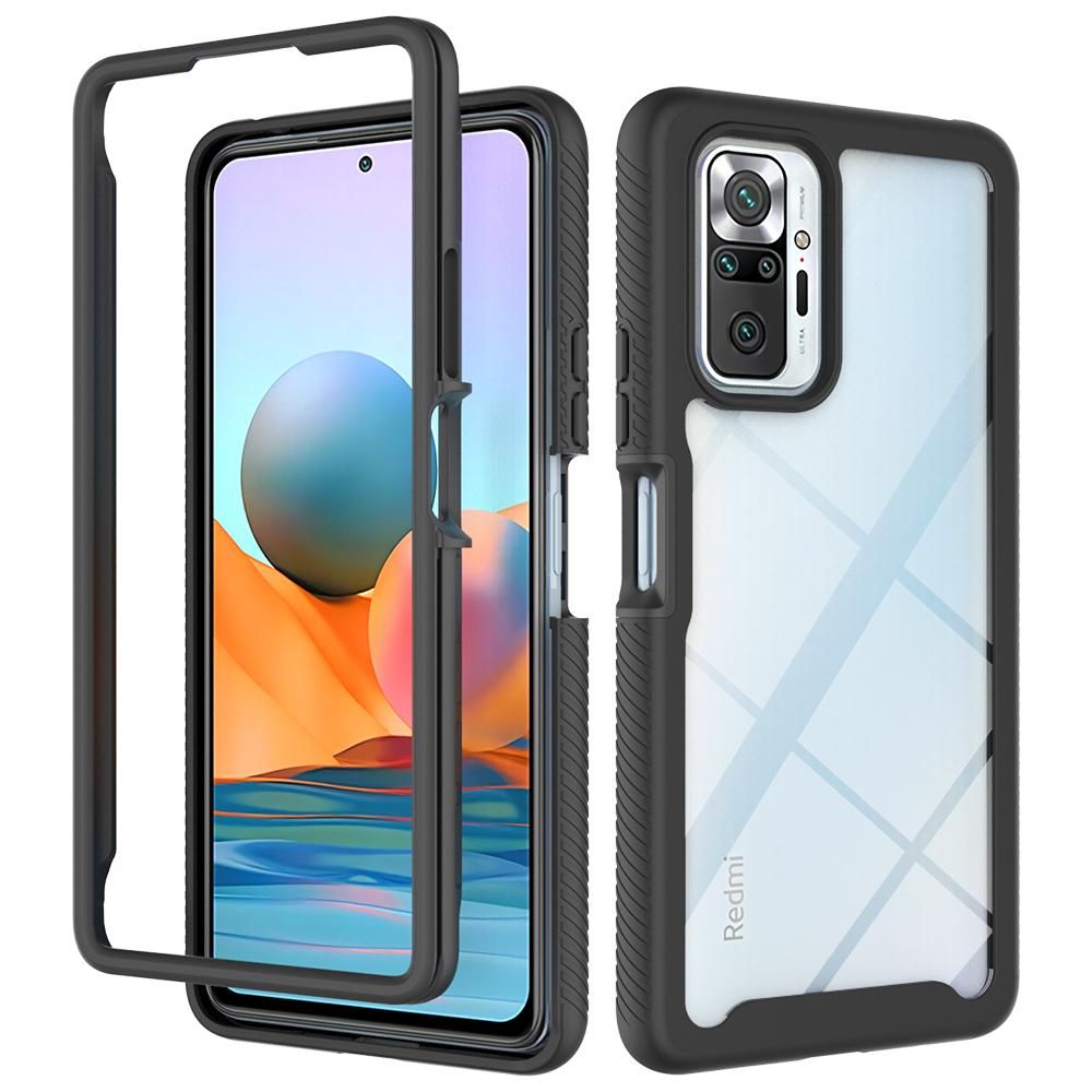 

Phone Cover Hybrid TPU/PC Sky Case For Xiaomi Redmi Note 10 Pro Note10 Poco M5s Fundas Capa Two Layer Armor Shockproof Shell For Redmi Note10 Pro&No front film чёрный
