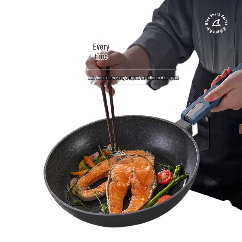 DESLON Blue Shark Pro 28cm Non-stick Wok