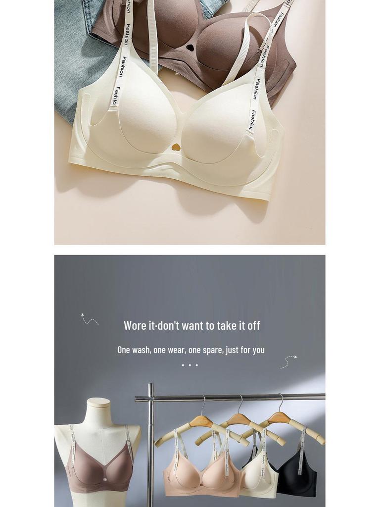 Women's 3D Ice Silk Lift Seamless Push-Up Bra with Soft Support