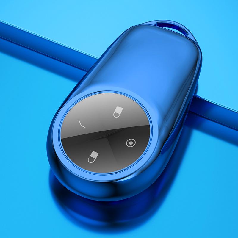 Nio EC6/ES6/ES8 Car Key Case: Anti-drop, Full Coverage, High-end Shell for Men & Women