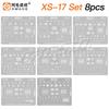Amaoe BGA Reballing Stencil Template For iPhone 17 16 15 14 13 12 11 Pro Max XSMax 8 7P 7 6 A18 Tin Planting Soldering Net Tools