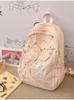 Zaino coreano ins Cartone Animato Casual Zaino Piccolo Fresco Borsa a Spalla Grande Capacità Zaino Scolastico per Studente di Scuola Media Zaino Versatile