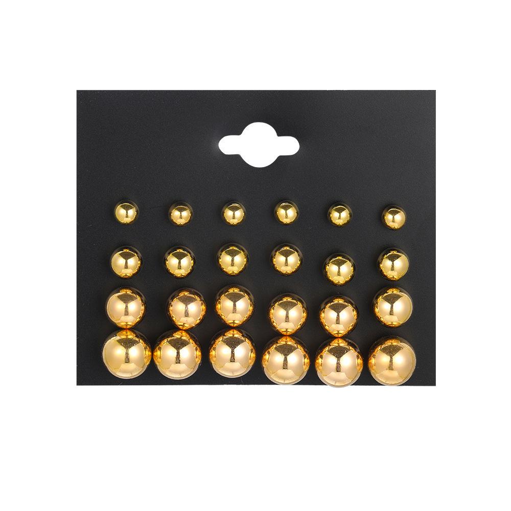 Kreatywny Zestaw Kolczyków: Kolczyki z kwiatami, sercami, motylami, białymi kamieniami i perłami