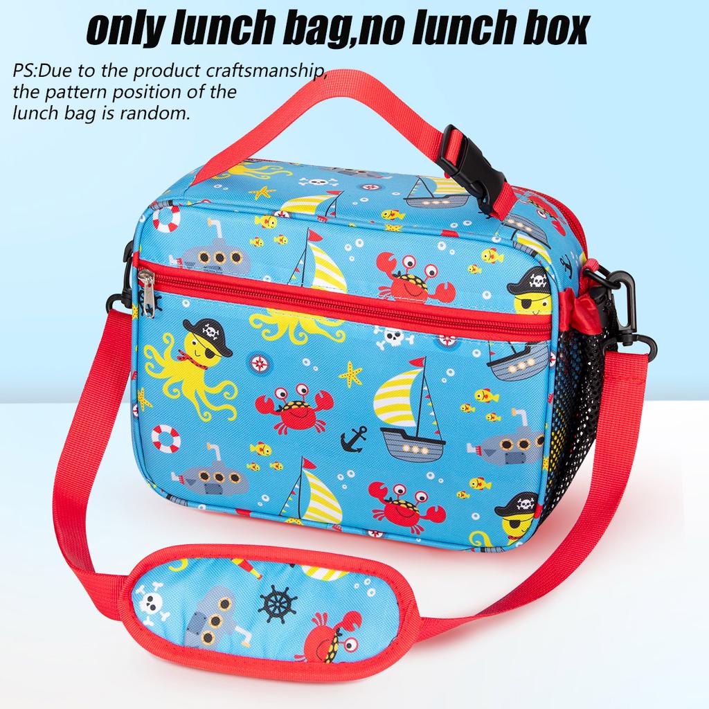 Adorable Kids Lunch Box Student Microwave Safe Travel Bento Box Halloween Container Portable Leak Proof Fruit Salad Bento Box