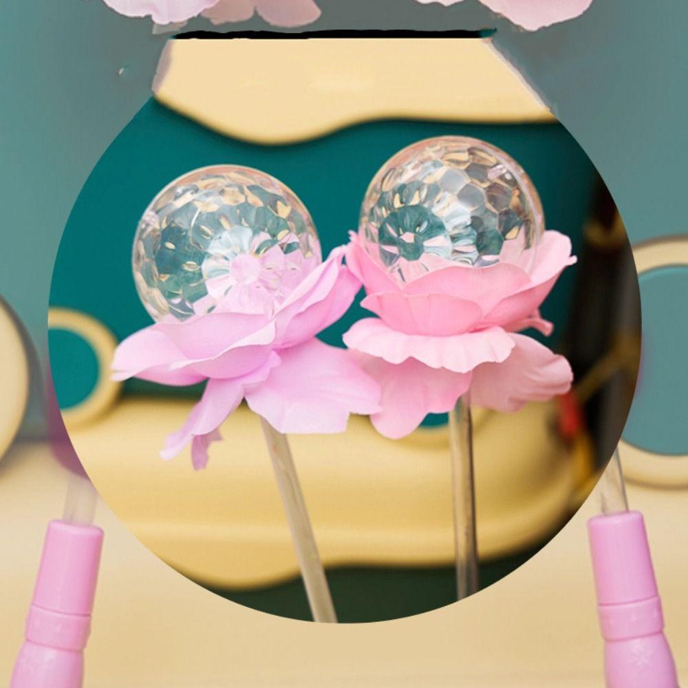 Portable Glowing Hand Held Lantern Handmade LED Light Luminous Toy Pendant Mid-Autumn Festival