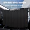Blackout Curtains for Sedans SUVs Commercial Vehicles Light Buses Front And Rear Hidden Rooms Window Treatment Privacy Curtain
