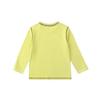 Children's 100% Cotton Long-Sleeve Crew Neck Basic Tee