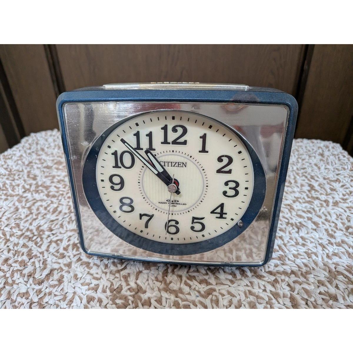 CITIZEN Citizen Alarm Clock Showa Retro RADIO CONTROLLED