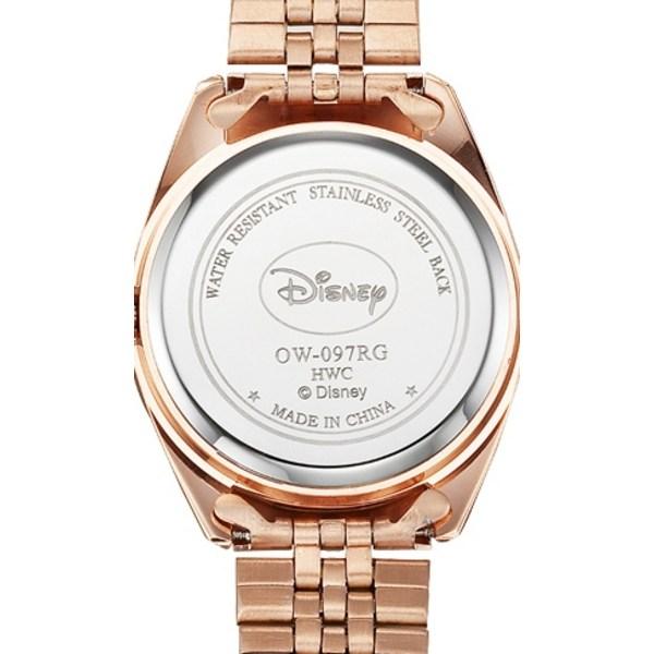 Disney Damen Mickey Mouse Charakter Metallarmbanduhr OW097RG, Koreanische beliebte Uhren