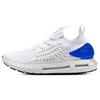 Under Armour HOVR Phantom RN Metallic Comfortable Sports Shock Absorption Low-Top Lifestyle Shoes Men Sneaker White Blue 3025351-100