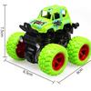 Green 4x4 Farmer Stunt Car with Dual Inertia and 360° Spin for Kids