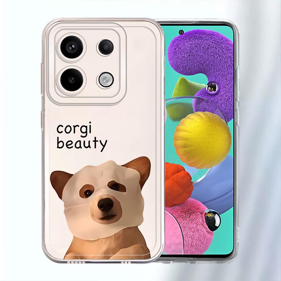

Смешной Чехол-Крышка для Телефона с Рисунком Кошки и Собаки для Xiaomi Redmi Note 14 Pro Plus 11 12S 13C 11S Note 13 10S 14C 12 A4 9 10 Redmi Note 12 4G