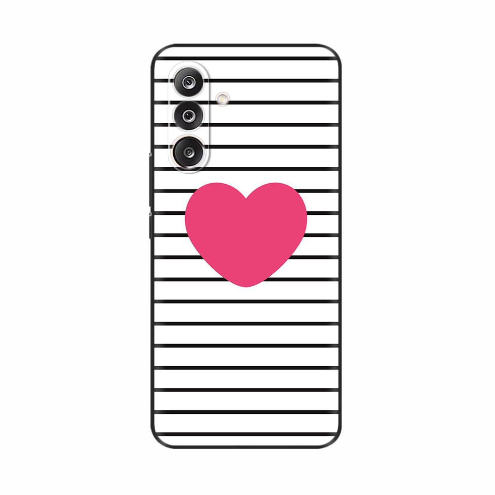For Samsung M36 5G Case M366B Cute Flowers Cat Painted Shockproof Silicone Back Cover For Samsung Galaxy M36 M35 M34 Phone Cases