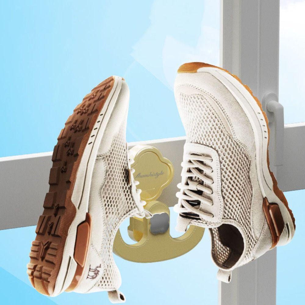 

No Punching Slipper Hook Wall Mounted Shoe Drying Rack Gift Slippers Rack Bedroom