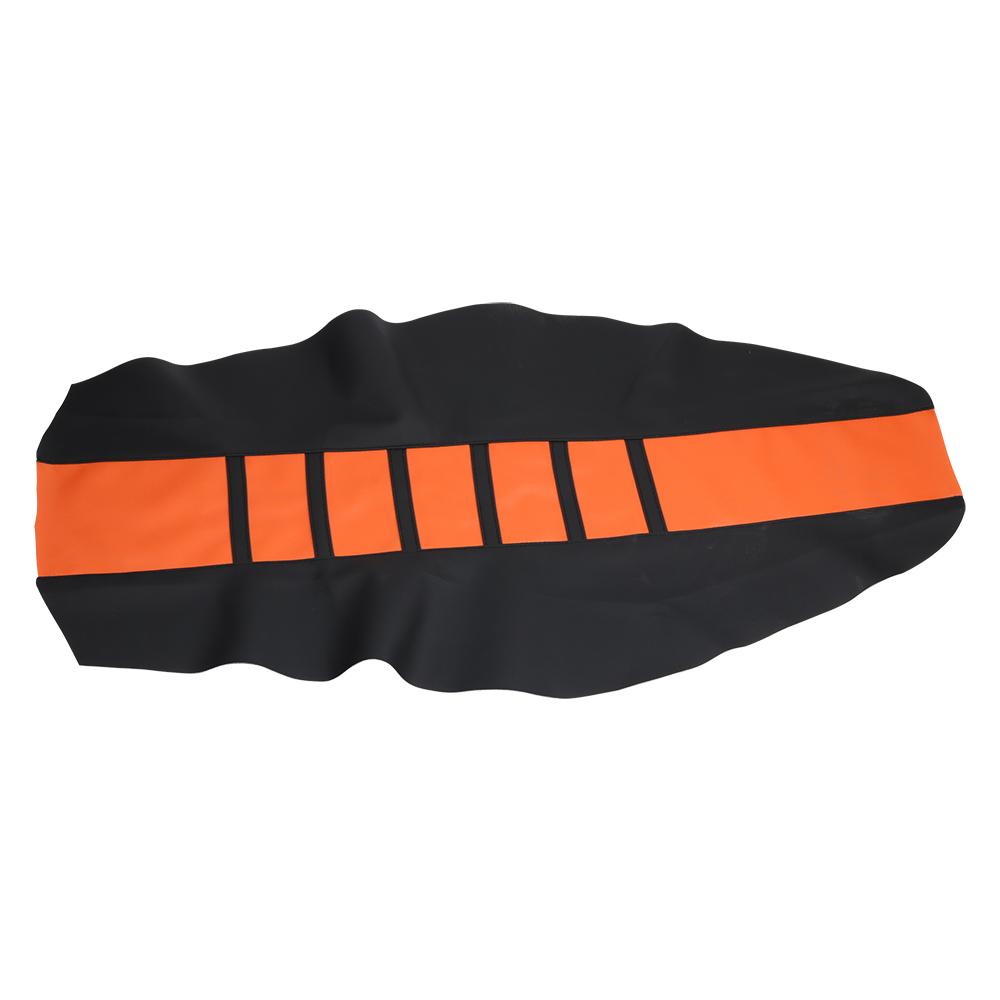 For KTM For HUSQVARNA Motocross Striped Soft-Grip Gripper Soft Seat Cover Rubber For HONDA For YAMAHA For SUZUKI For KAWASAKI