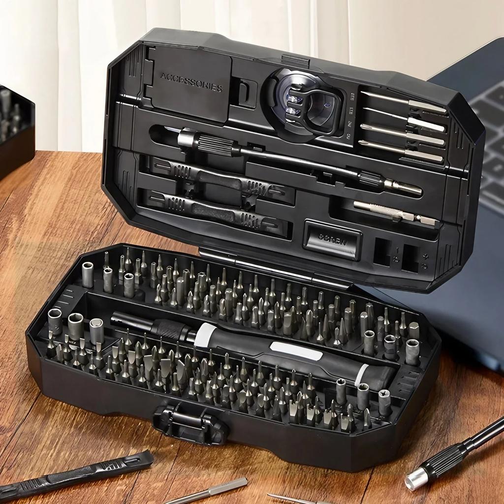 Precision Screwdriver Set, Laptop Tool Kit, 152 in 1 Professional Computer Screwdriver Repair Kit T5 T6 Torx Screwdriver