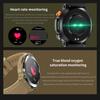 Rainbuvvy HT17 Montre Connectée Appel Bluetooth 1,46 pouces IPS IP67 Étanche Lumières LED 450mAh Fréquence Cardiaque Montre de Sport d'Extérieur
