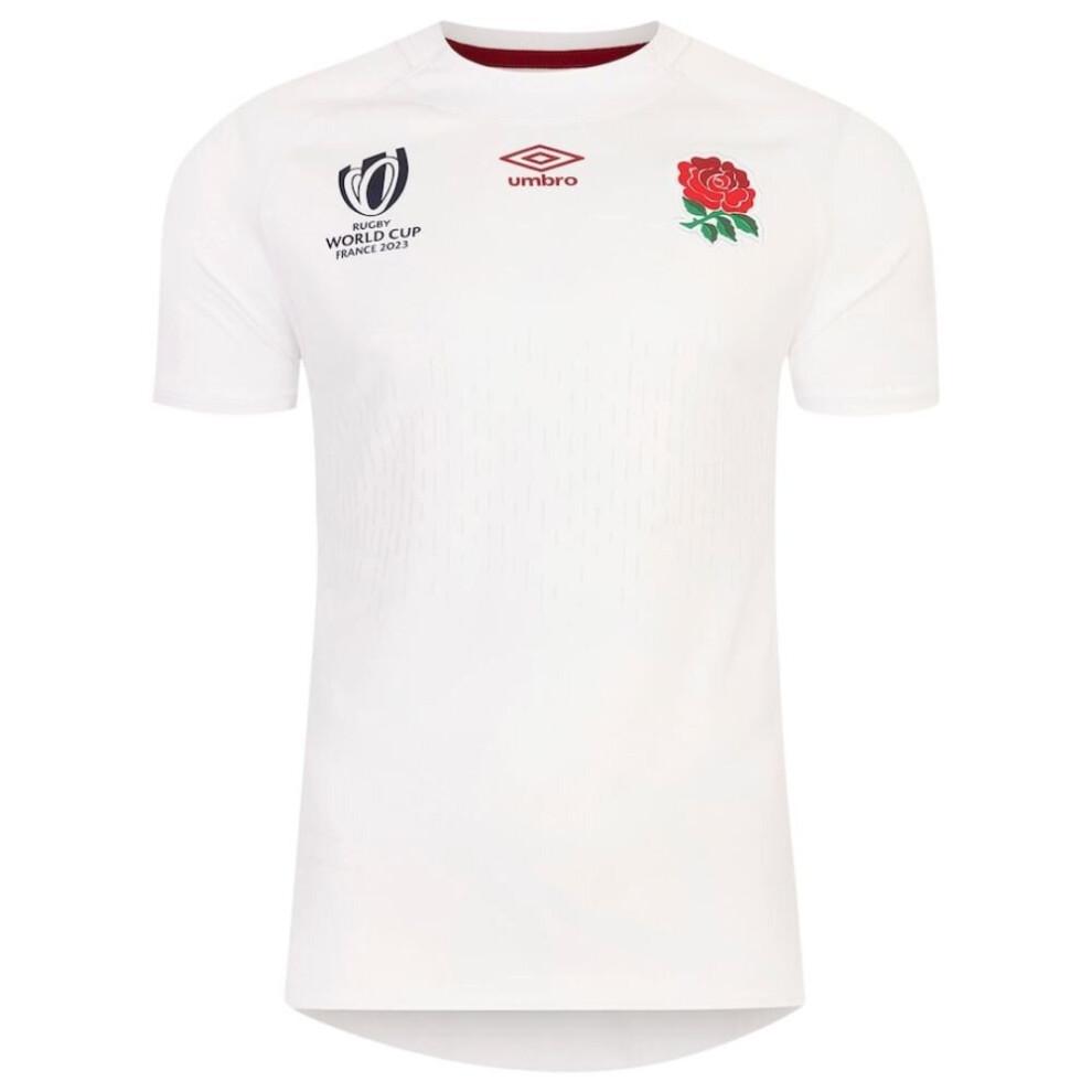 (L) England Rugby World Cup Home Shirt 2023/24