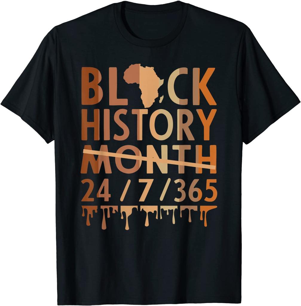 Black History Month 2022 Black History 365 Melanin Pride T-Shirt