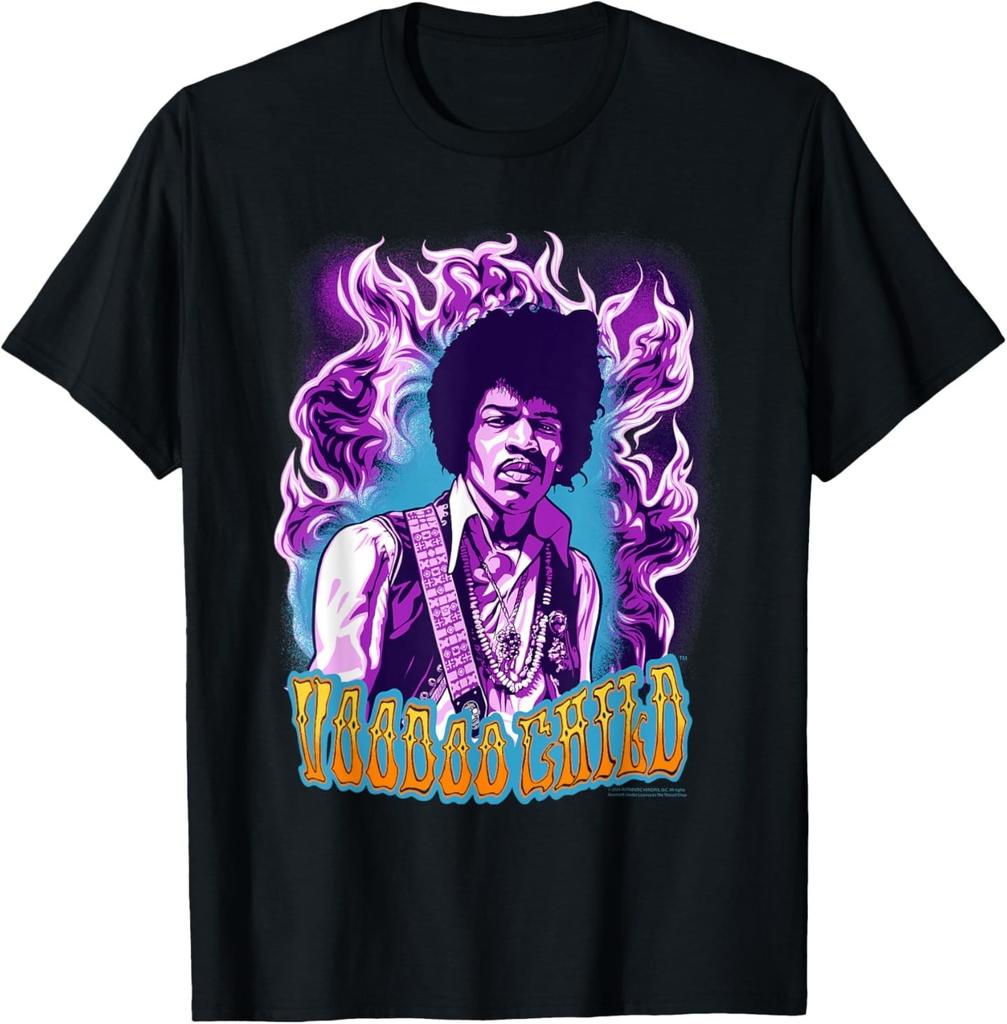 Ripple Junction X Jimi Hendrix Voodoo Child Psychedelic Head T-Shirt Mens Womens Tees Top