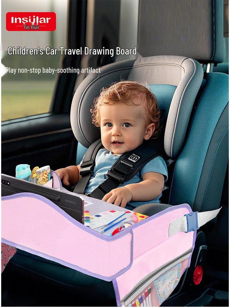 Children's Portable Travel Drawing Board - Erasable Whiteboard and Tracing Board