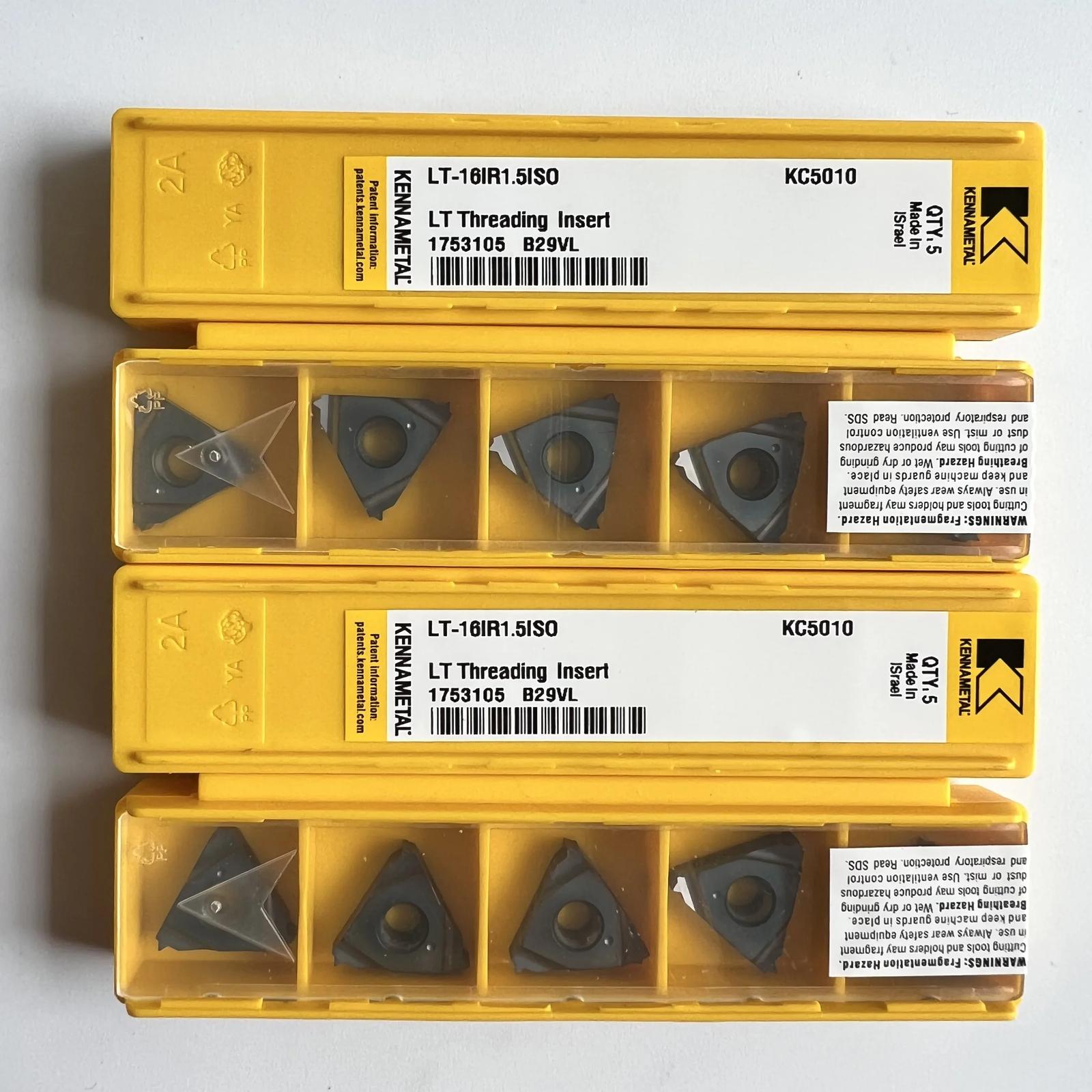 

Original / LT-16IR1.5ISO KC5010 / Industrial indexable Carbide Inserts 10 Pcs