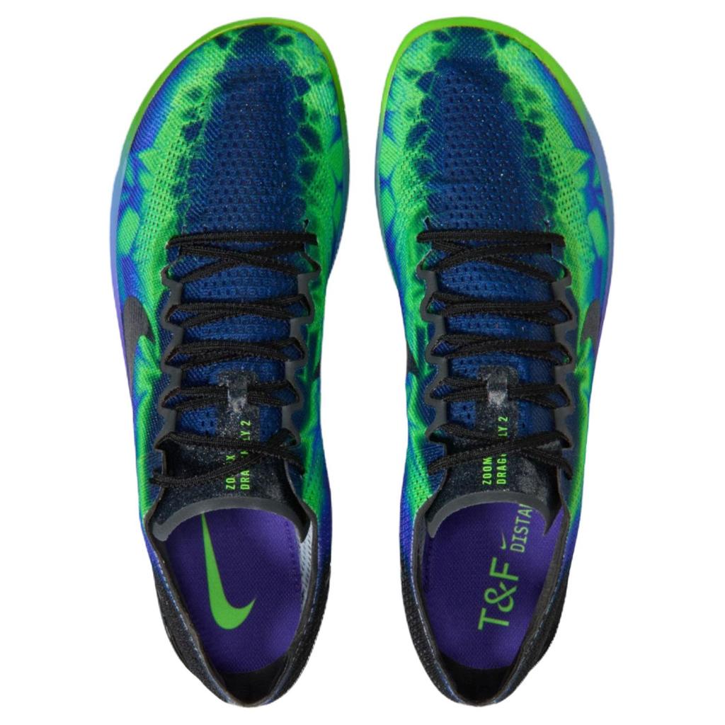 Nike ZoomX Dragonfly 2 Glam Fierce Purple Electric Green Herren Sneaker Blue Sapphire Black IM9131-500