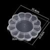 Round and Square Transparent Multi-Grid Jewelry Storage Boxes