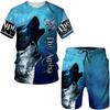16 summer new fashion 1D lion print men's sportswear 1-piece wholesale