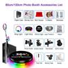 Eu Warehouse 360 Degree Photo Booth Machine Camera 360 Video Booth Photobooth Prix 360 Spin Camera Booth for Wedding