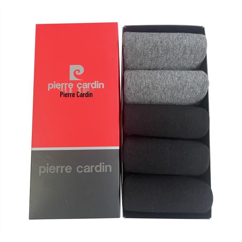 Pierre Cardin Men s 100% Cotton Antibacterial Mid-Calf Socks