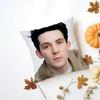 Josh OConnor Cushion Cover Washable Linen Pillowcase Soft  for Daily Sofa Bed Home Room Decor