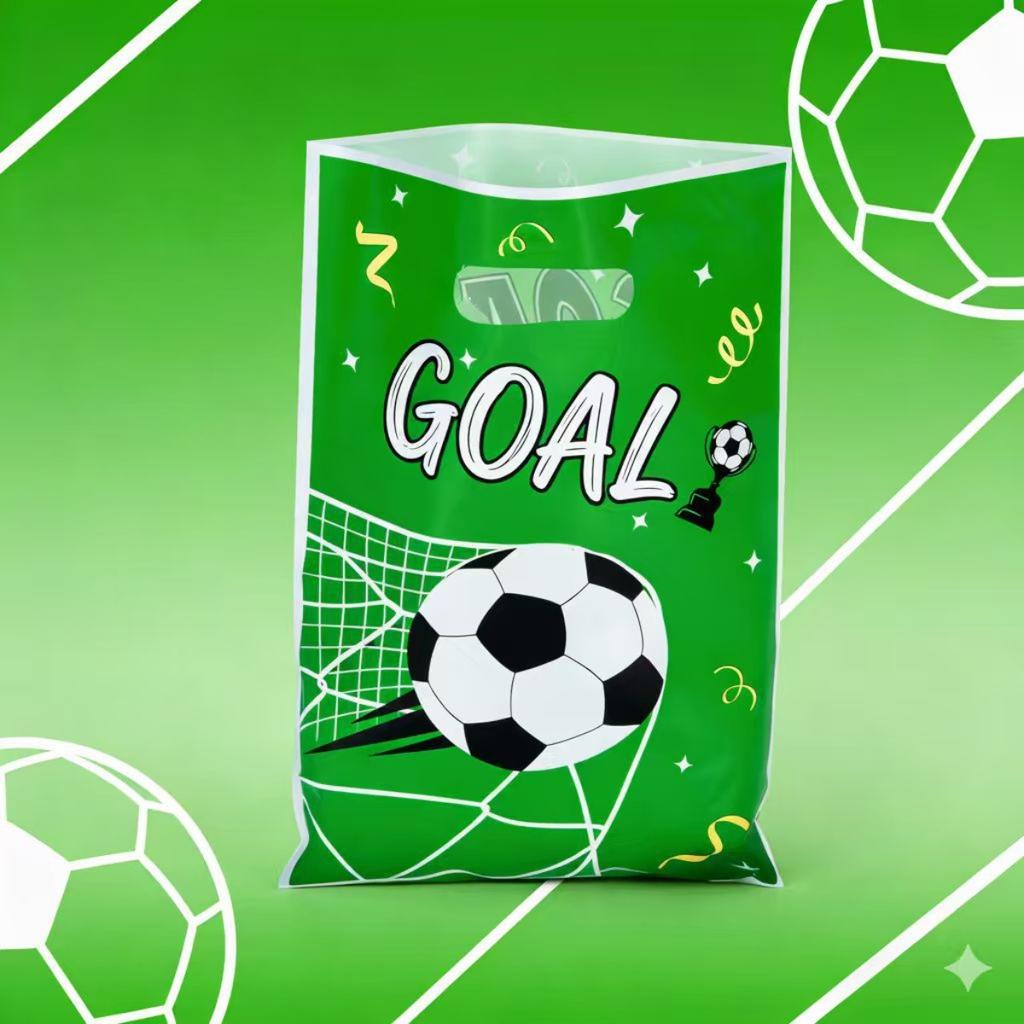 New World Cup Football Themed Gift Bag, Children's Birthday Party Gift Tote Bag, Biscuit Candy Packaging Bag
